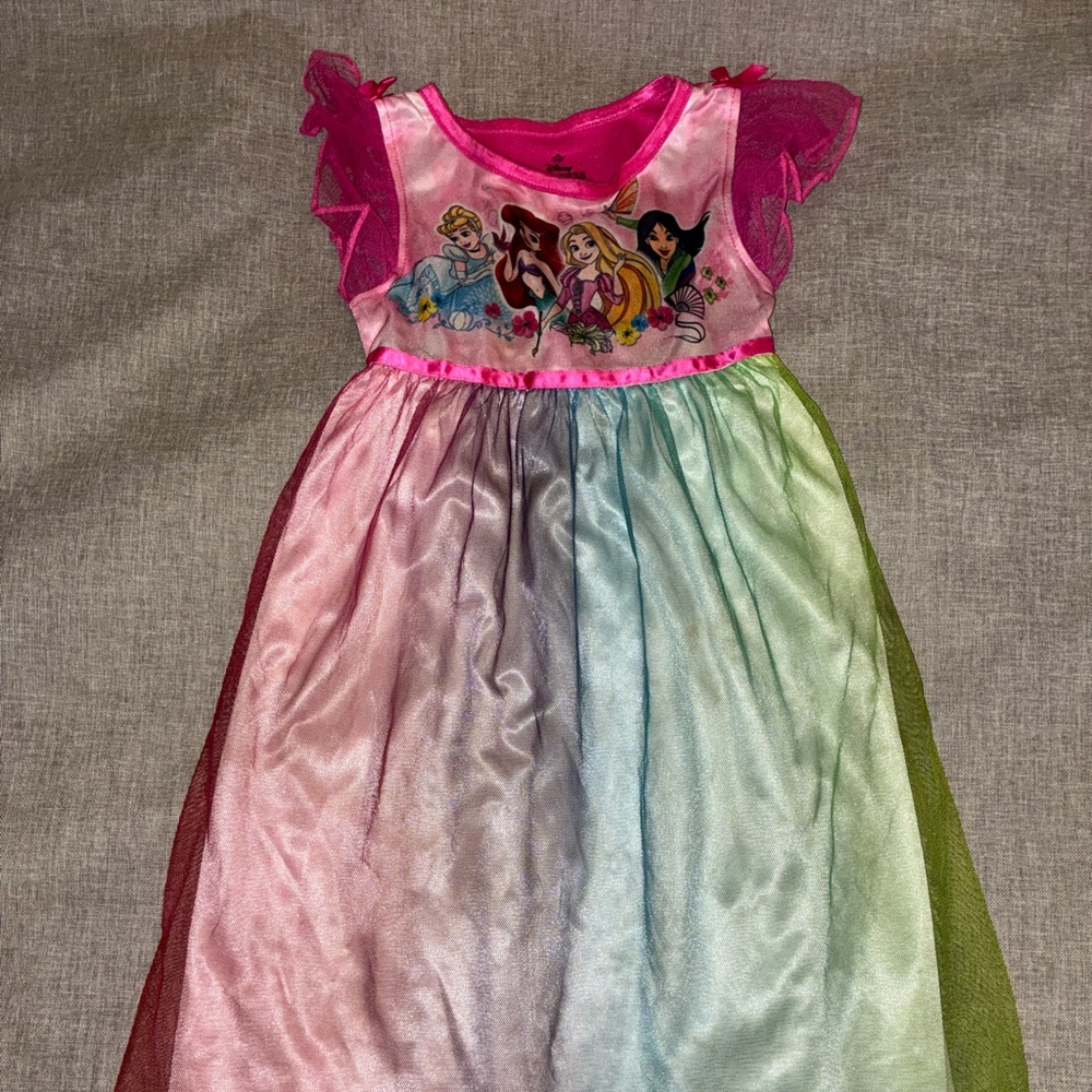 Disney Princess Multicolor Dress for Kids